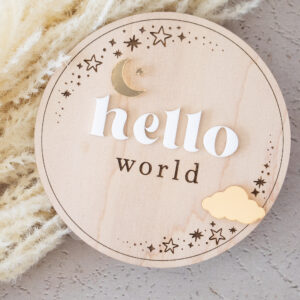 Moon & Stars Milestone Markers